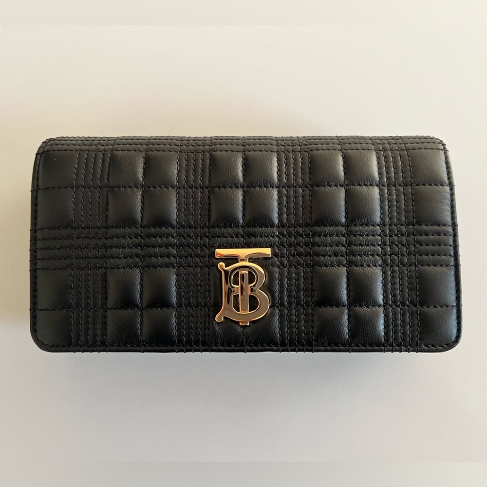Burberry Lola Wallet with Detachable Strap - Picture 1 of 15
